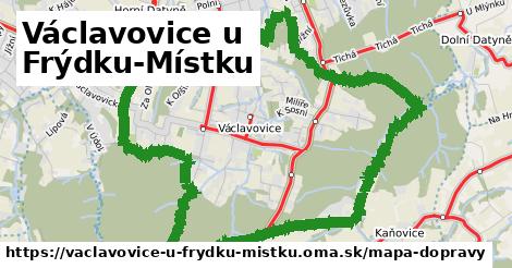 ikona Mapa dopravy mapa-dopravy v vaclavovice-u-frydku-mistku