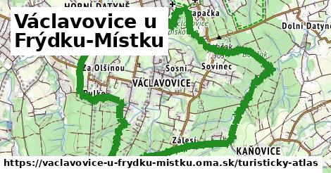 ikona Václavovice u Frýdku-Místku: 0 m trás turisticky-atlas v vaclavovice-u-frydku-mistku
