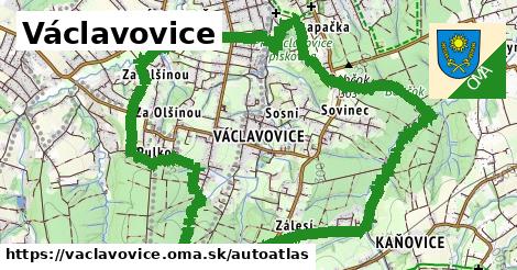 ikona Mapa autoatlas v vaclavovice