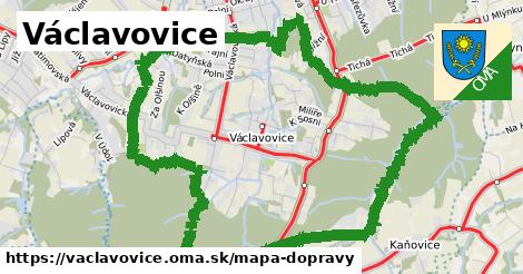 ikona Mapa dopravy mapa-dopravy v vaclavovice