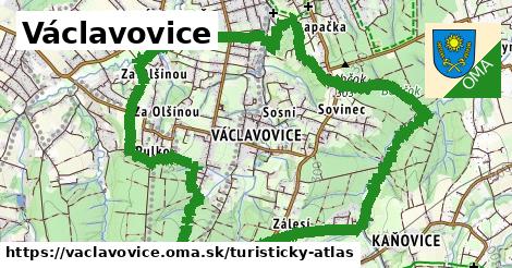 ikona Václavovice: 0 m trás turisticky-atlas v vaclavovice