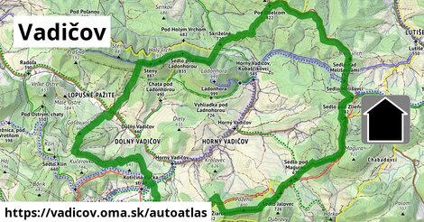 ikona Mapa autoatlas v vadicov