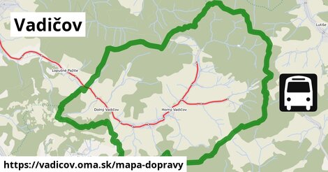 ikona Mapa dopravy mapa-dopravy v vadicov