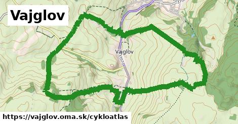 ikona Vajglov: 1,39 km trás cykloatlas v vajglov