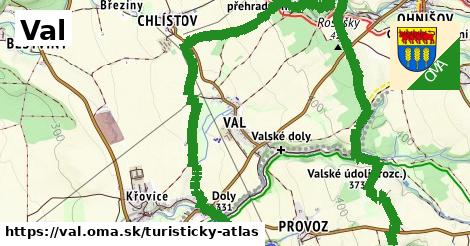 ikona Turistická mapa turisticky-atlas v val