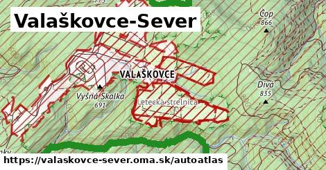 ikona Mapa autoatlas v valaskovce-sever