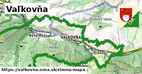 ikona Zimná mapa zimna-mapa v valkovna