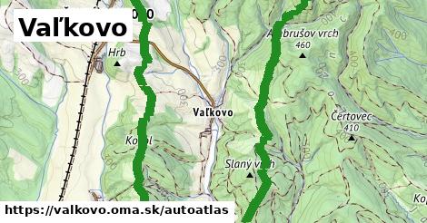 ulice v Vaľkovo