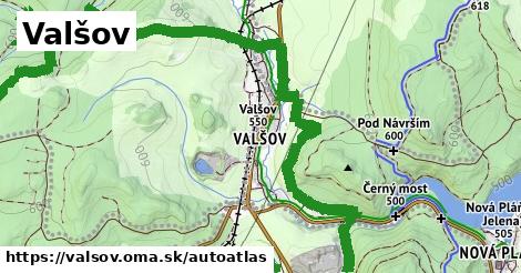 ikona Mapa autoatlas v valsov