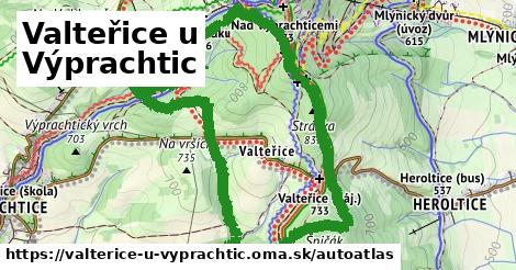 ikona Mapa autoatlas v valterice-u-vyprachtic