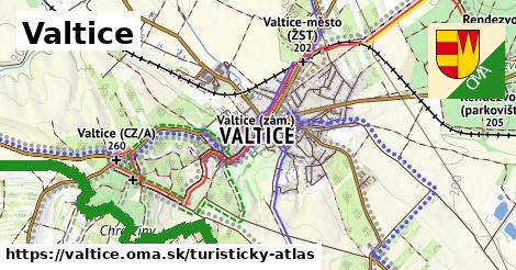 ikona Turistická mapa turisticky-atlas v valtice