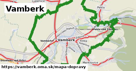 ikona Mapa dopravy mapa-dopravy v vamberk