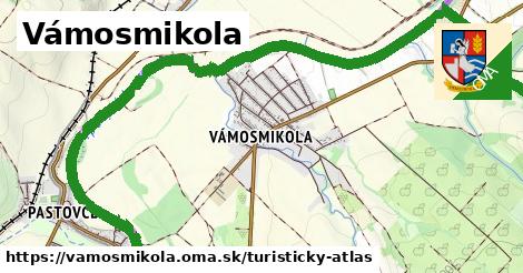 ikona Turistická mapa turisticky-atlas v vamosmikola