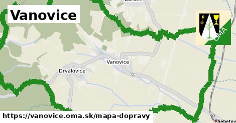 ikona Mapa dopravy mapa-dopravy v vanovice