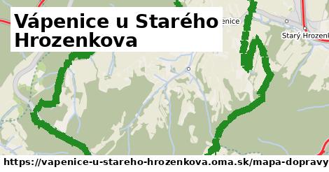 ikona Mapa dopravy mapa-dopravy v vapenice-u-stareho-hrozenkova