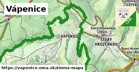 ikona Zimná mapa zimna-mapa v vapenice