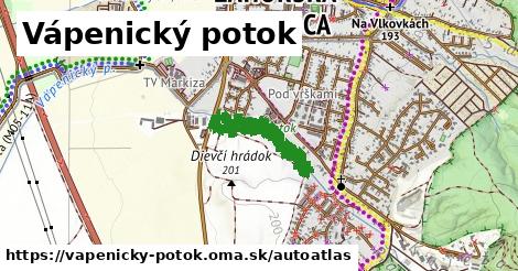 ikona Mapa autoatlas v vapenicky-potok