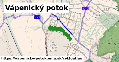 ikona Cyklo cykloatlas v vapenicky-potok
