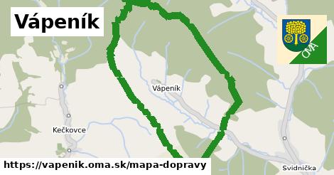 ikona Mapa dopravy mapa-dopravy v vapenik