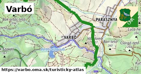 ikona Turistická mapa turisticky-atlas v varbo