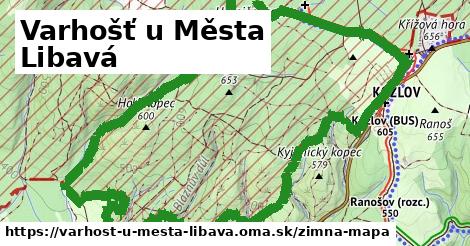 ikona Zimná mapa zimna-mapa v varhost-u-mesta-libava