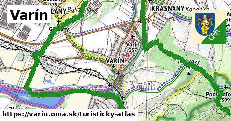 ikona Turistická mapa turisticky-atlas v varin