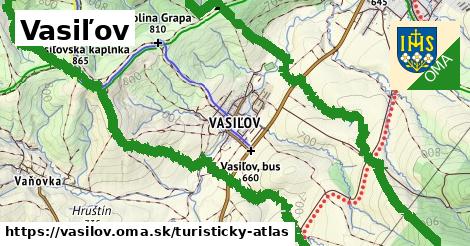 ikona Turistická mapa turisticky-atlas v vasilov