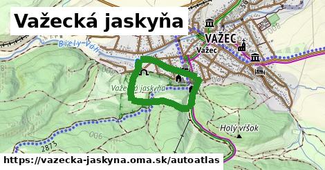 ulice v Važecká jaskyňa