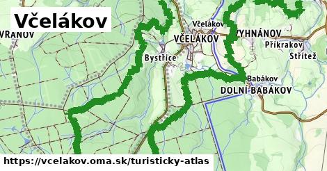 ikona Turistická mapa turisticky-atlas v vcelakov