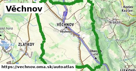 ikona Mapa autoatlas v vechnov