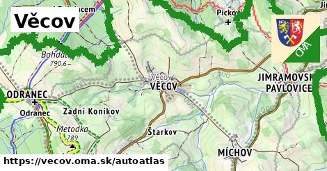 ikona Mapa autoatlas v vecov