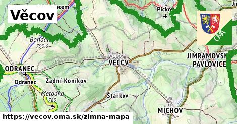 ikona Zimná mapa zimna-mapa v vecov