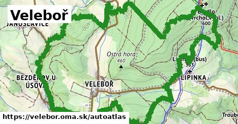 ikona Mapa autoatlas v velebor