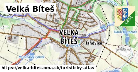 ikona Turistická mapa turisticky-atlas v velka-bites