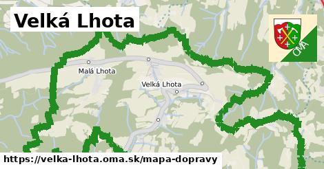 ikona Mapa dopravy mapa-dopravy v velka-lhota