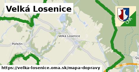 ikona Mapa dopravy mapa-dopravy v velka-losenice