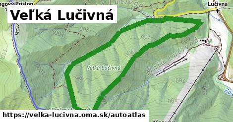 ikona Mapa autoatlas v velka-lucivna