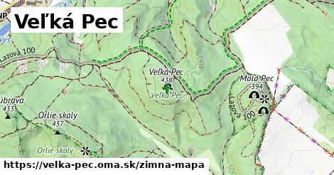 ikona Zimná mapa zimna-mapa v velka-pec