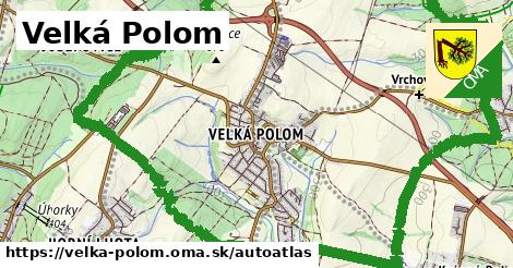 ikona Mapa autoatlas v velka-polom