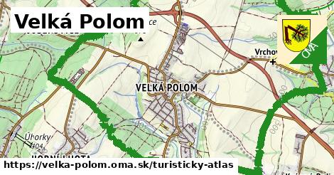 ikona Turistická mapa turisticky-atlas v velka-polom