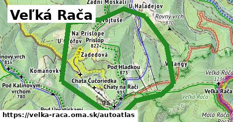 ulice v Veľká Rača