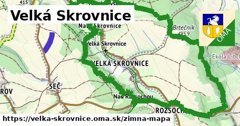 ikona Zimná mapa zimna-mapa v velka-skrovnice