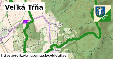 ikona Veľká Tŕňa: 5,1 km trás cykloatlas v velka-trna