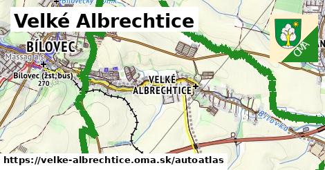 ikona Mapa autoatlas v velke-albrechtice