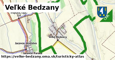 ikona Veľké Bedzany: 0 m trás turisticky-atlas v velke-bedzany