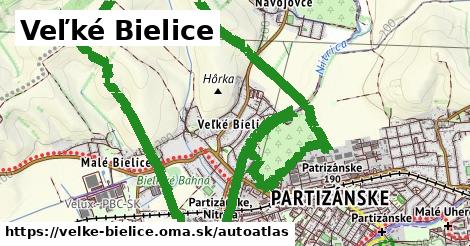 ulice v Veľké Bielice