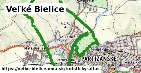 ikona Turistická mapa turisticky-atlas v velke-bielice