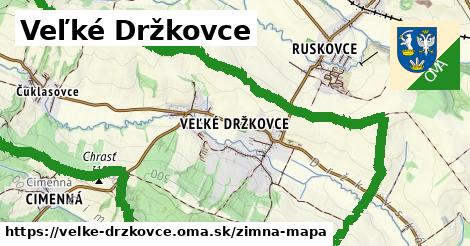 ikona Zimná mapa zimna-mapa v velke-drzkovce