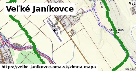 ikona Veľké Janíkovce: 0 m trás zimna-mapa v velke-janikovce