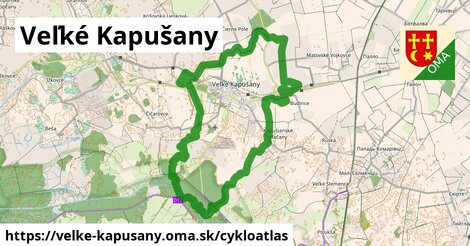 ikona Cyklo cykloatlas v velke-kapusany